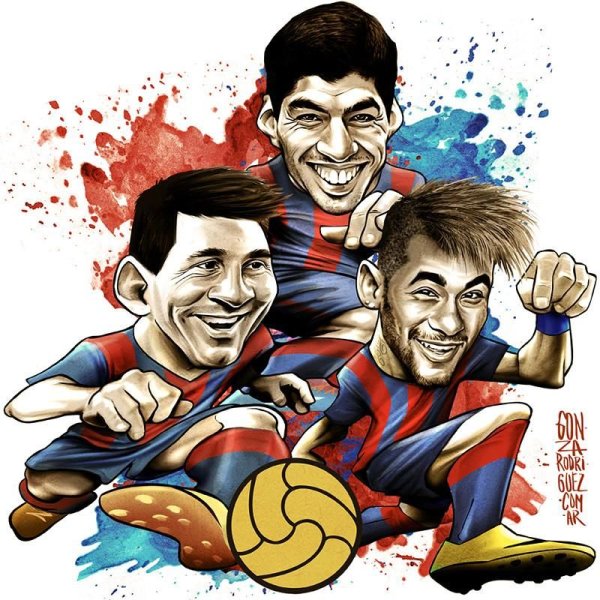 Месси футболист шарж карикатура