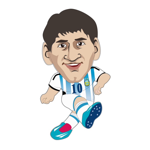 Месси футболист шарж карикатура