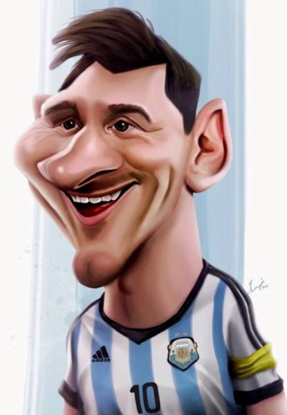 Месси Аргентина шарж