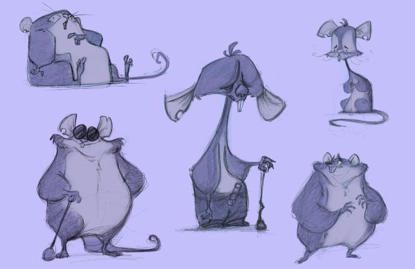 Смешные рисунки карандашом