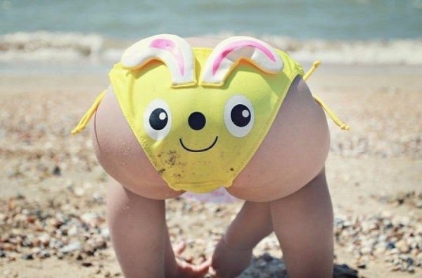 Смешная попа