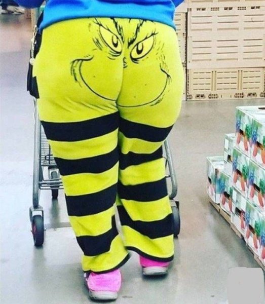 Смешные женские штаны