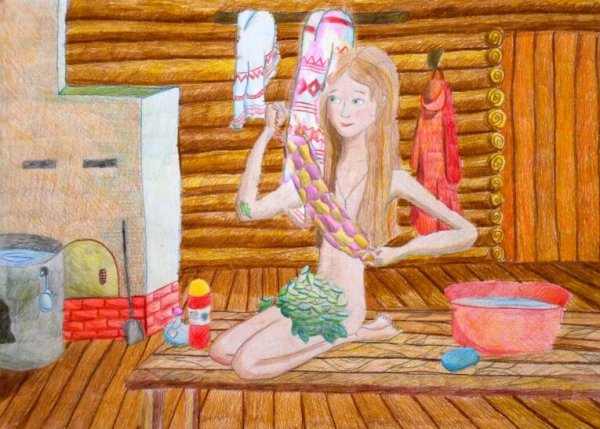 Картины в баню прикольные