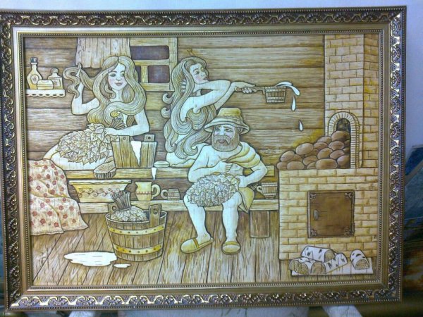 Картины для бани