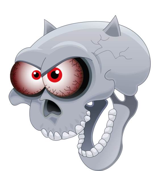 Смешной череп