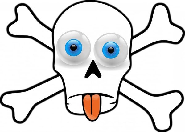 Смешной череп