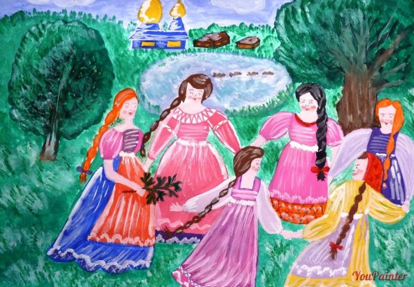 Рисунки по народным праздникам