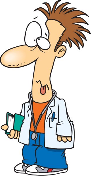 Врач мультяшный