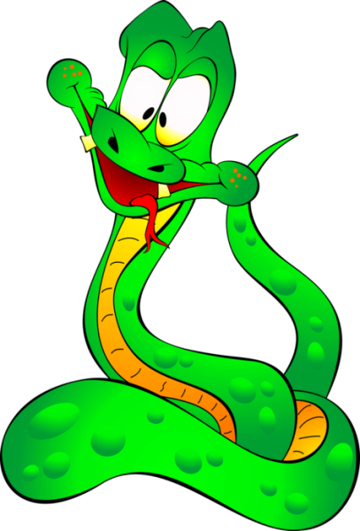 Мультяшные змеи