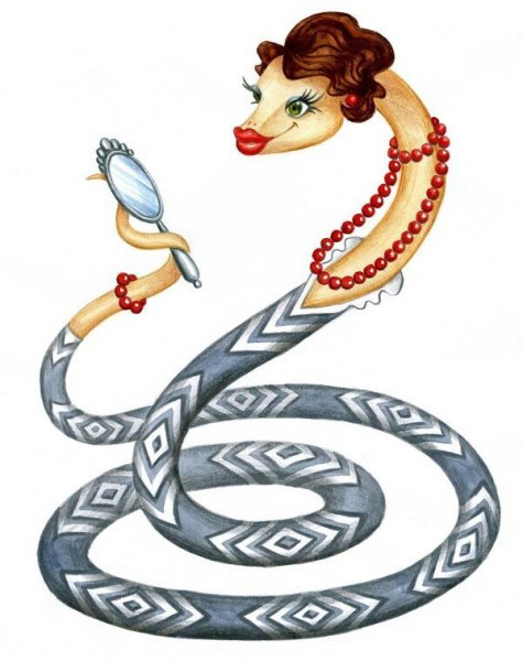 Женщина гадюка