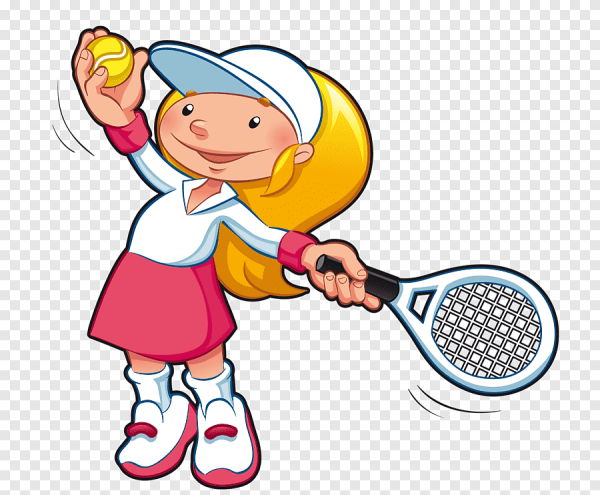 Теннис мультяшный