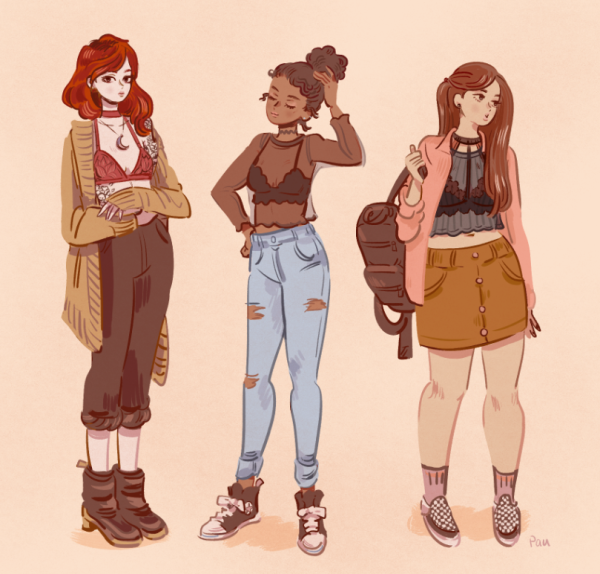 Арты в разных стилях