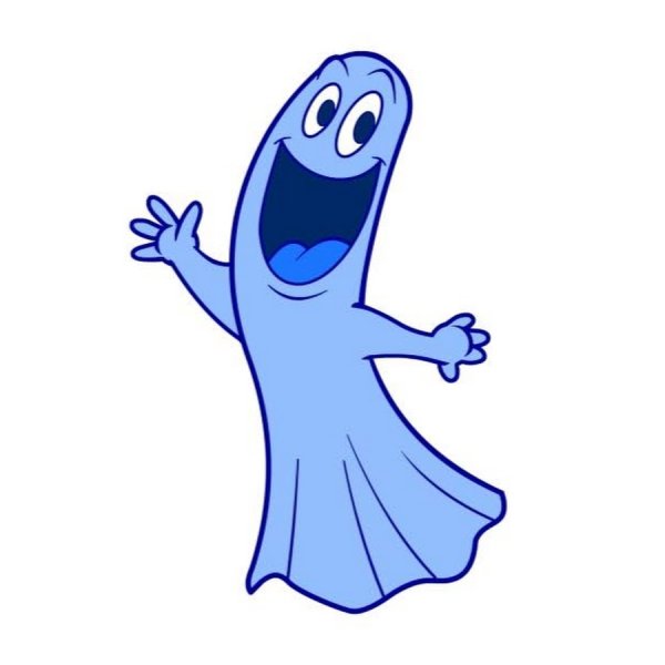 Мультяшное привидение