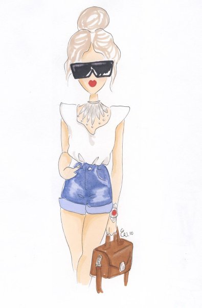 Эскизы моделей Hayden Williams