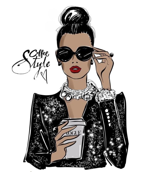 Модные рисунки