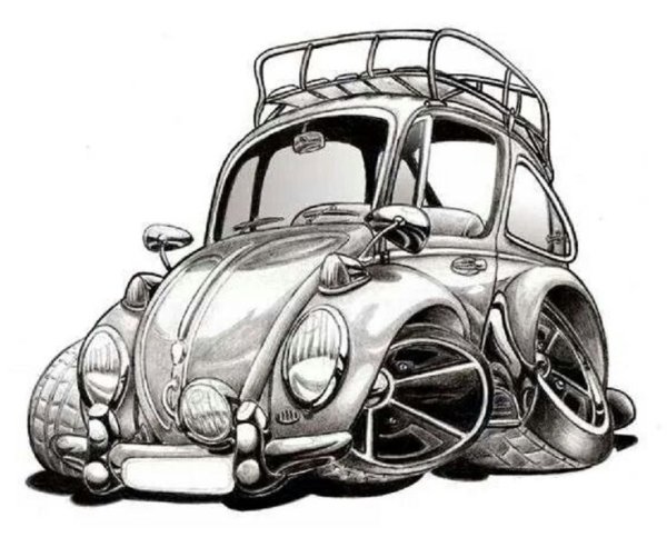 Стилизованное изображение автомобиля