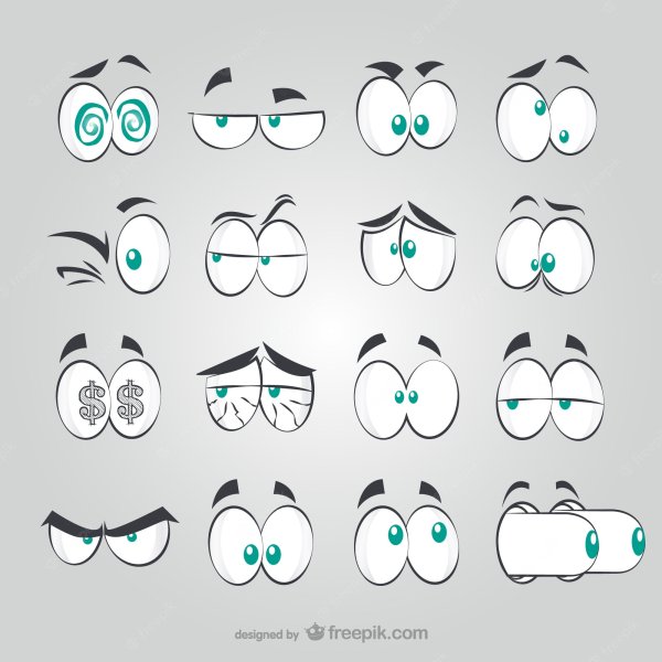 Забавные глазки для поделок