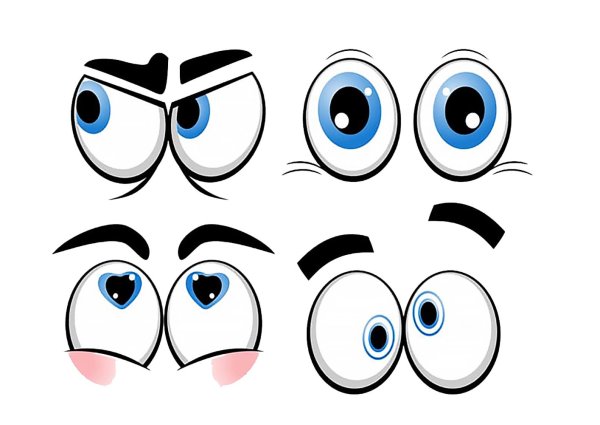 Забавные глазки для поделок