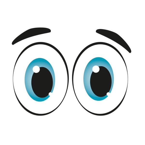 Смешные глаза для поделок