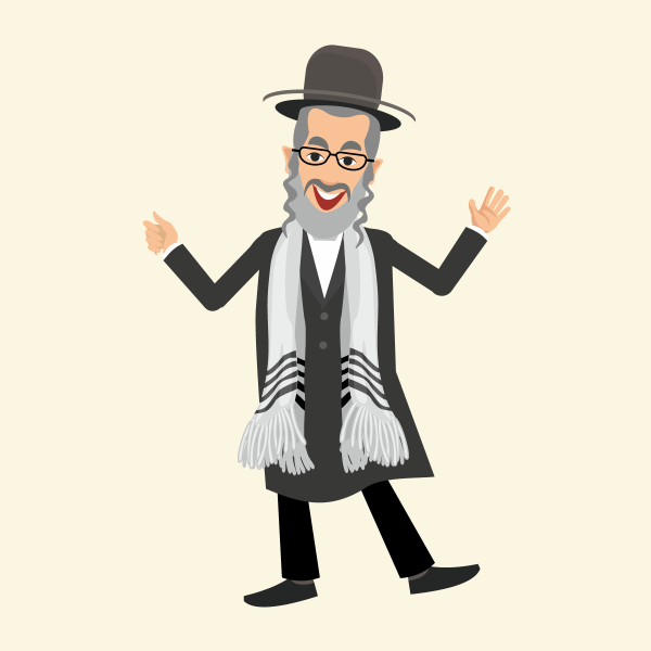 Еврей мультяшный