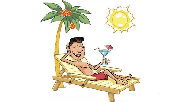 Нарисовать отпуск