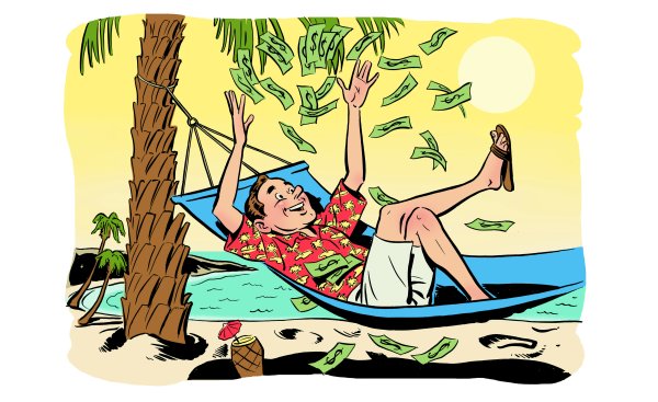 Карикатуры про отпуск