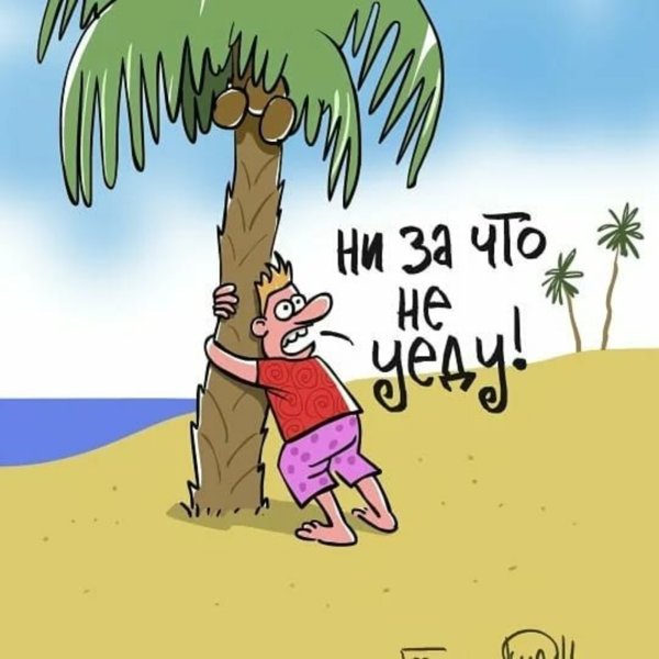 Карикатуры на отдыхающих