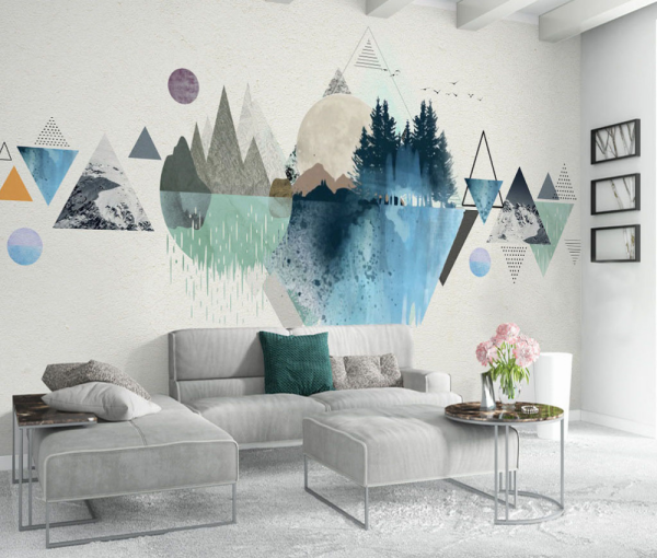 Расписать стену в комнате