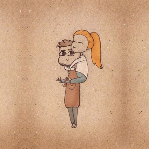 Обнимашки прикольные