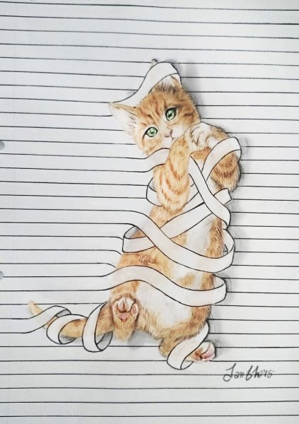 Рисунки маркерами