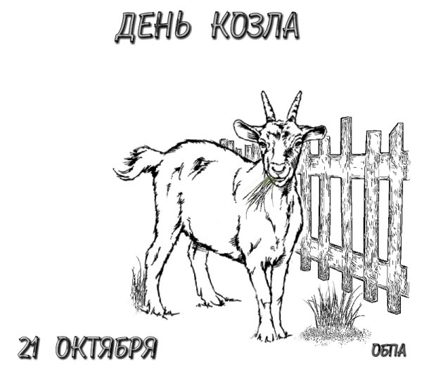 С днем рождения козлик