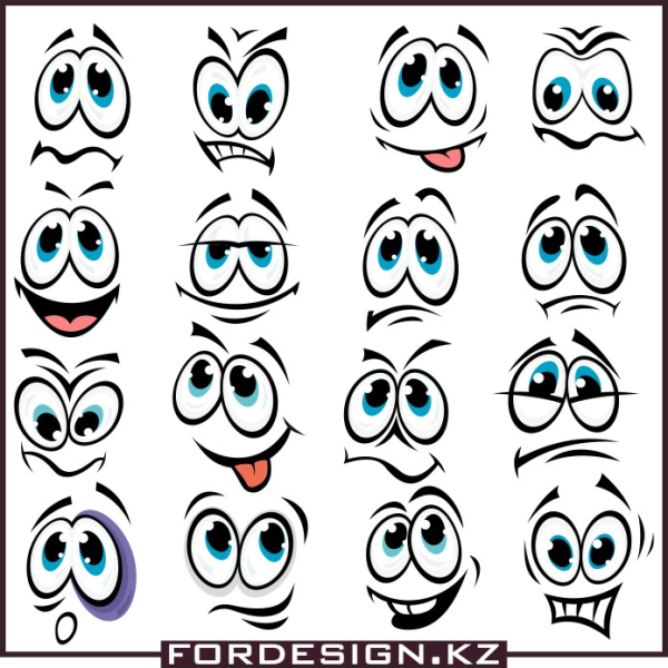 Рожицы эмоции