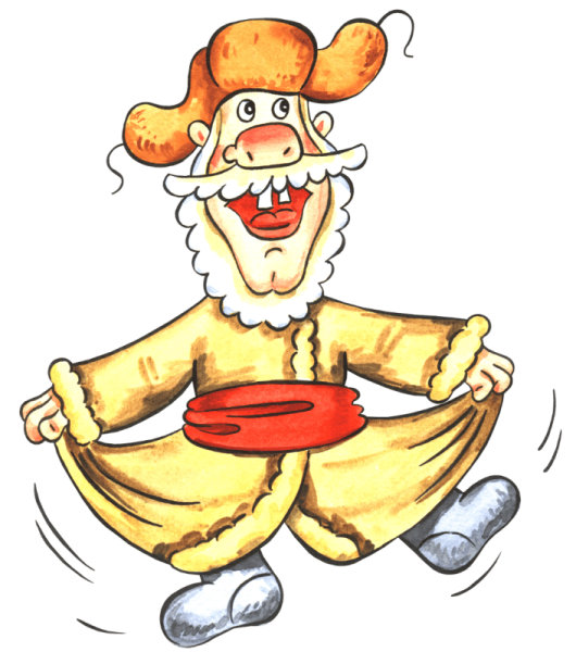 Веселый Масленичный дед