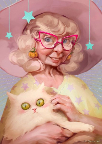 Иллюстрации Айрис Апфель