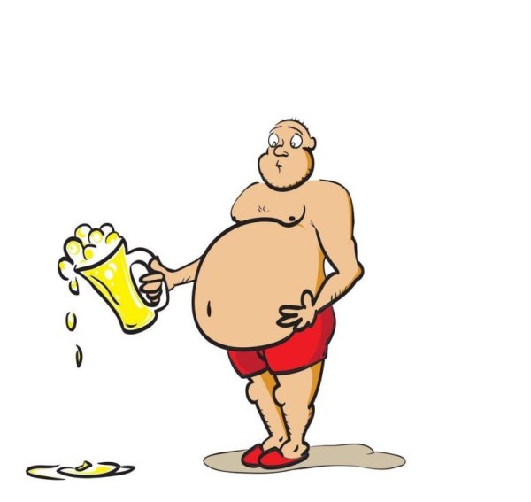 Персонаж с пузом