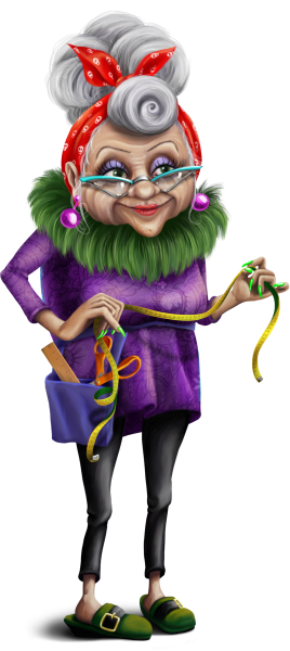 Бабушка рисунок