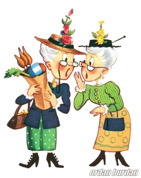 Веселые старички мультяшные