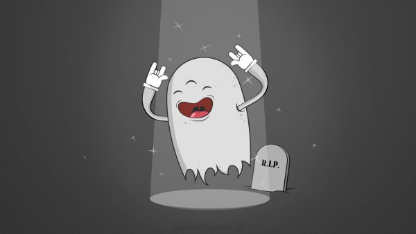 Смешное привидение