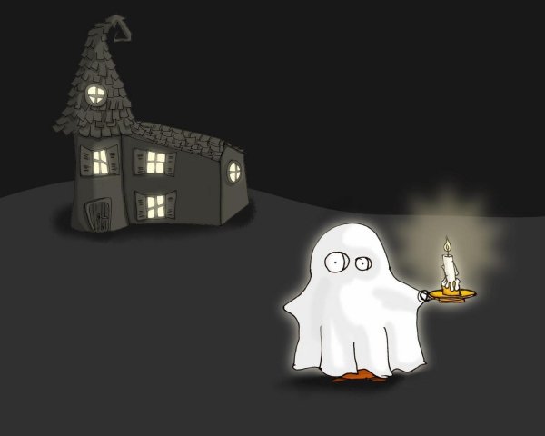 Веселое привидение