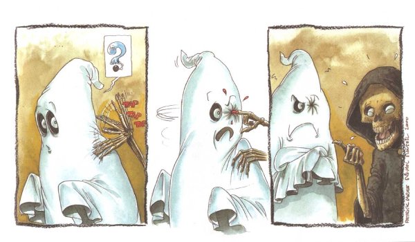 Смешное привидение