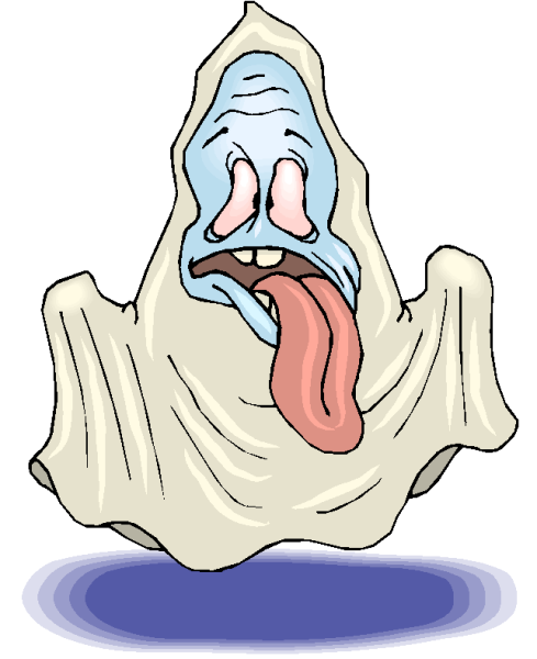 Смешное привидение