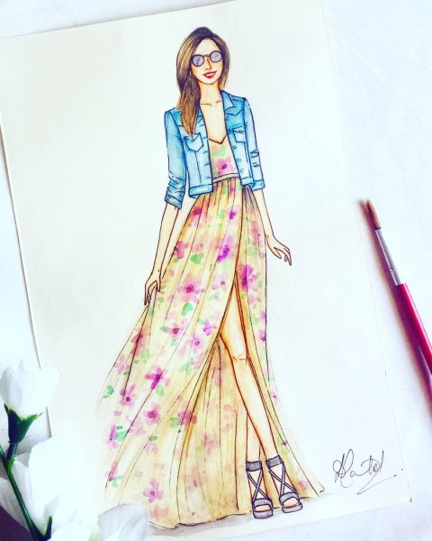 Эскизы Шахзода Мухамедова