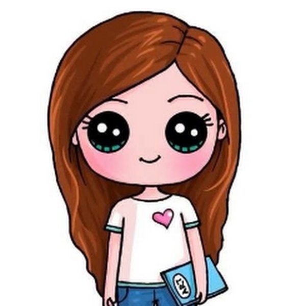 Милые девочки для рисования