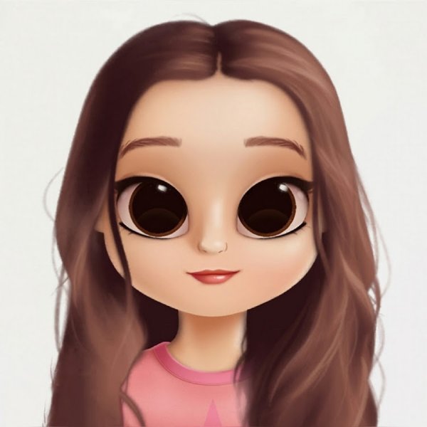 Рисунки девушек Dollify с зелеными глазами