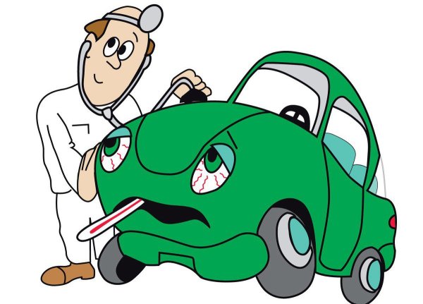 Машина заболела