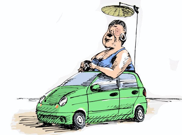 Карикатурная машина