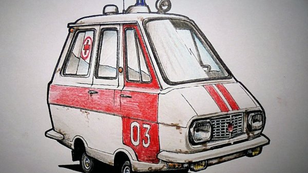 РАФ 2203 рисунок