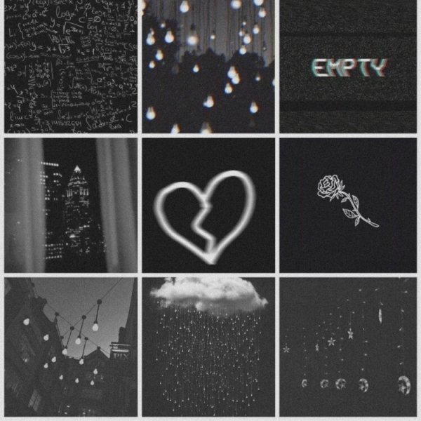 Чб Эстетика коллаж