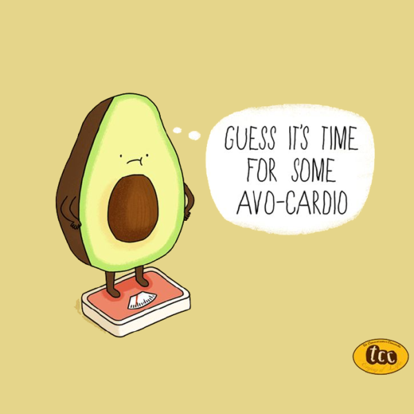 Авокадо прикольные