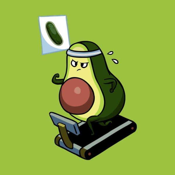 Смешные авокадо